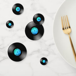 LP Vinyl Record Personalisiert Confetti Konfetti