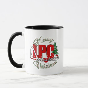 LPC CHRISTMAS Lizenzierter Beruflicher Berater Tasse