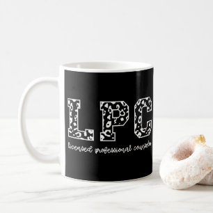 LPC lizenzierter Beruflicher Counselor Leopard Pri Kaffeetasse