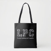 LPC lizenzierter Beruflicher Counselor Leopard Pri Tasche (Vorderseite)