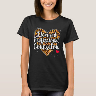LPC lizenzierter Beruflicher Counselor School Coun T-Shirt