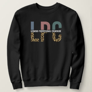 LPC-lizenziertes Berufliches Counselor-Geschenk Sweatshirt