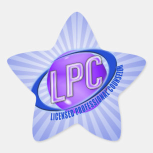 LPC SWOOSH LOGO LIZENZIERTER BERUFLICHER ANWENDER Stern-Aufkleber