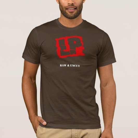 lpemblem, roh u. ungeschnitten T-Shirt (Vorderseite)