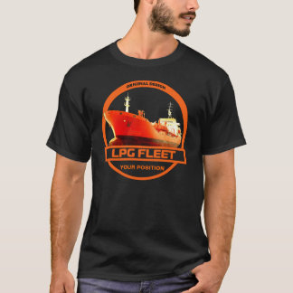 Lpg-Flotte - Schwarzes T-Shirt