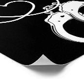 Lpn Correctional Nurse Nursing Stethoscope Officer Poster (Ecke)