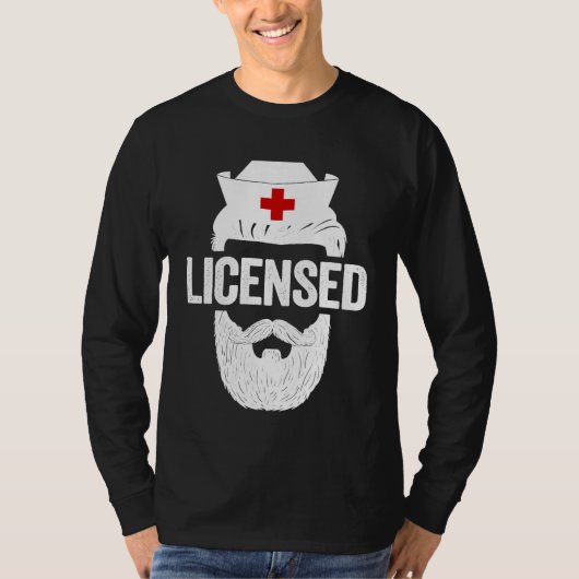 LPN  For Men Licensed Male LPN Nurse T-Shirt (Vorderseite)