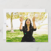 LPN Foto Abschluss Pinning Party-Kalkboard rot Einladung (Rückseite)