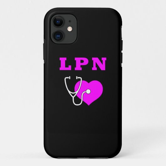LPN Krankenpflege Case-Mate iPhone Hülle (Rückseite)