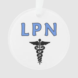 LPN Krankenpflege Ornament