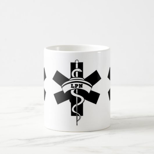 LPN Krankenschwestern Kaffeetasse (Mittel)