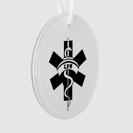 LPN Krankenschwestern Ornament (Vorderseite)