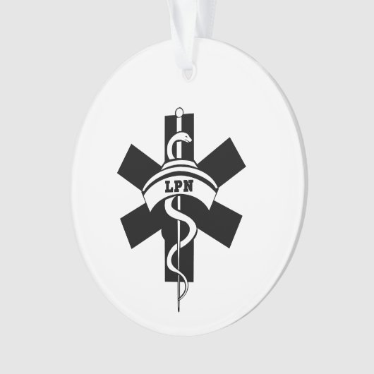 LPN Krankenschwestern Ornament (Vorderseite)