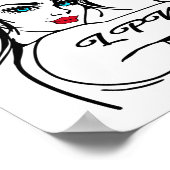 LPN Lizenzierte Krankenschwester Rosie Das Riveter Poster (Ecke)