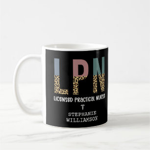 LPN - lizenzierte Krankenversicherung Personalisie Kaffeetasse