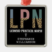LPN - lizenzierte Krankenversicherung Personalisie Ornament Aus Metall (Vorne)