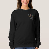LPN - lizenzierte Krankenversicherung Personalisie Sweatshirt (Vorderseite)