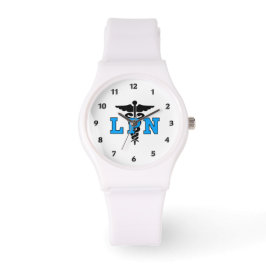 LPN Medizinisches Symbol Armbanduhr