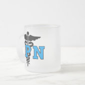 LPN medizinisches Symbol Mattglastasse (Vorderseite Links)