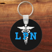 LPN Medizinisches Symbol Schlüsselanhänger (Vorderseite)