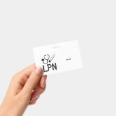 LPN Name Badge Ausweis (Handheld)