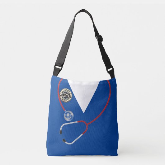 LPN Nurse Crossbody Bag Tragetaschen Mit Langen Trägern (Vorderseite)
