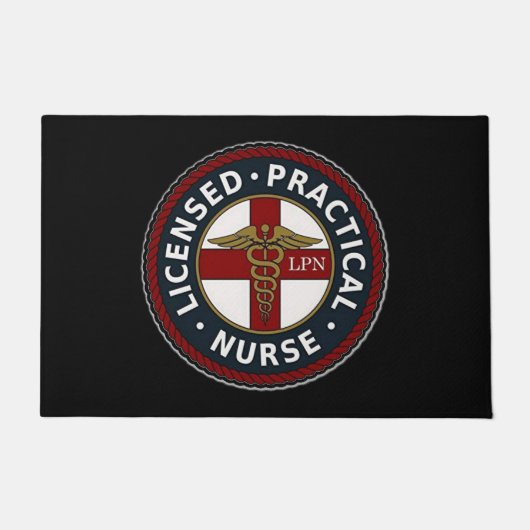 LPN Nurse Fußmatte (Vorderseite)