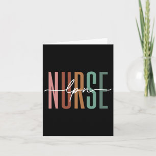 LPN Nurse lizenzierte Praxis Krankenpflege Woche H Karte