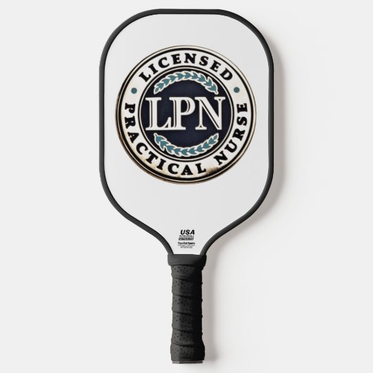 LPN Nurse Pickleball Schläger (Vorderseite)