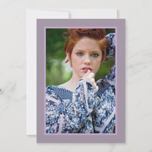 LPN Nurse Pinning Zeremonie Abschluss Anemone Einladung (Rückseite)