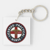 LPN Nurse Schlüsselanhänger (Rückseite)