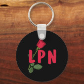 LPN-Rose Schlüsselanhänger (Vorderseite)