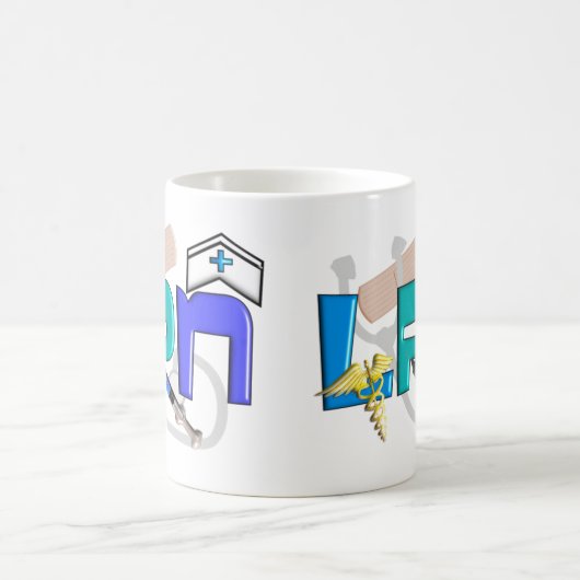 LPN T - Shirts und Geschenke Kaffeetasse (Mittel)