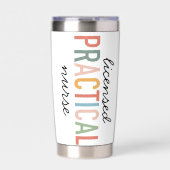 LPN Tumbler - Personalized Licensed Practical Nurs Thermobecher (Vorderseite)