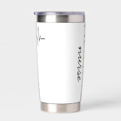 LPN Tumbler - Personalized Licensed Practical Nurs Thermobecher (Rechts)