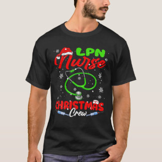 LPN Weihnachtsweihnachtsfeier Crew Weihnachtsnacht T-Shirt