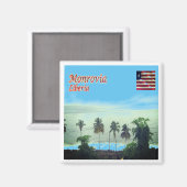 LR005 MONROVIA, Liberia, Afrika, Kühlschrank Magnet (Vorderseite/Rückseite)
