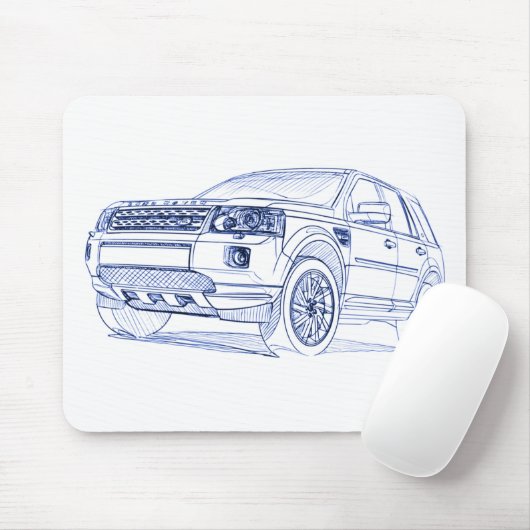 LR Freelander 2011 Mousepad (Mit Mouse)