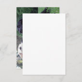 LR I Liebe meine Labradore mit Bild Dankeskarte (Vorne/Hinten)