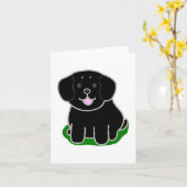 LR Kawaii Cartoon Karte (Gelbe Blume)