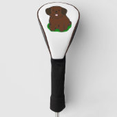 LR kawaii Schokolade Labrador Cartoon Golf Headcover (Vorderseite)