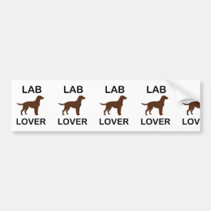 LR Labrador Liebhaber Autoaufkleber