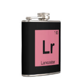 Lr. Lancaster Pennsylvania Chemistry Symbol Flachmann (Rechts)