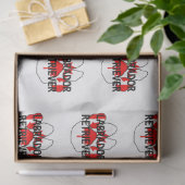 LR Name flatch paw Seidenpapier (Geschenk)
