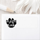 LR Name Pfote schwarz (Insitu)