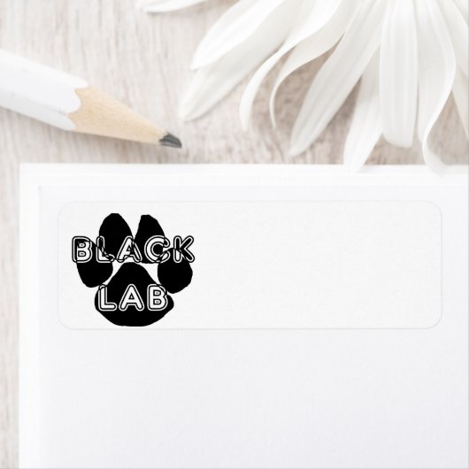 LR Name Pfote schwarz (Insitu)