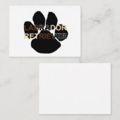 LR Namenspatze Mitteilungskarte (Vorne/Hinten)