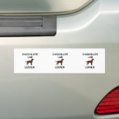 LR Schokolade Labrador Liebhaber Autoaufkleber (Auf Auto)