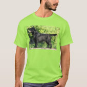 LR schwarzes Labor T-Shirt (Vorderseite)