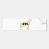 LR-Silhouette Autoaufkleber (Vorne)